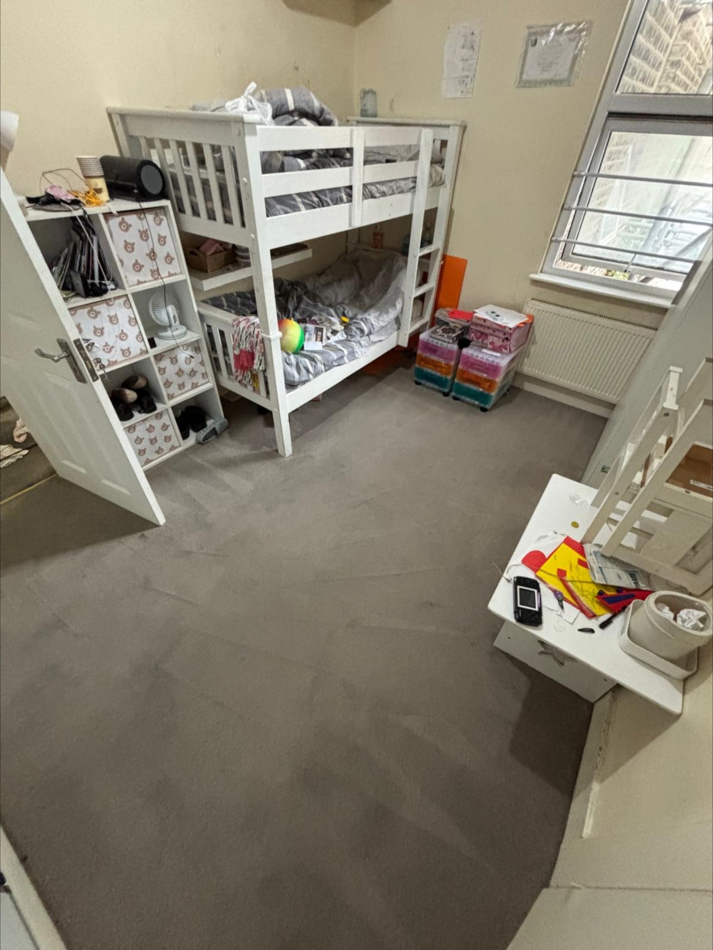 Bedroom carpet after professional cleaning by Carpella